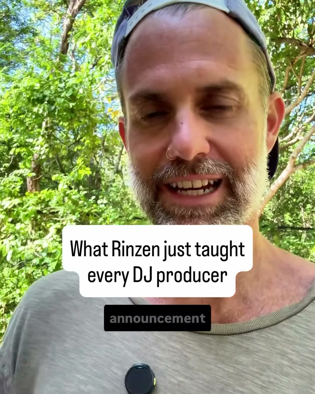 What Rinzen just taught every producer · Watch on Instagram